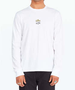 Youth 1: Billabong X The Simpsons Family Long Sleeve Boys Tee - White