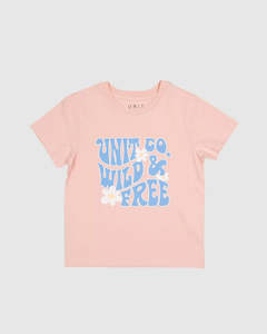 Unit Kids Tees - Willow - Pink