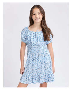 Girls: Eve Girl Maude Mini Dress - Print