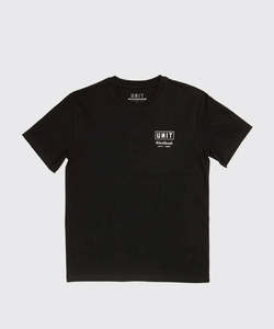 Boys T Shirts: Unit Youth Tees - Arcadia - Black