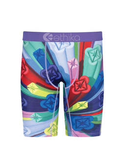 Boys Pants: Ethika Boys Flaura Burst Staple