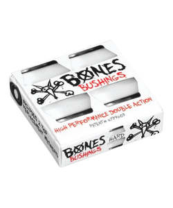 Skateboard Hardware: Bones Bushings Hard - Black Skateboard Bushing 2 pack