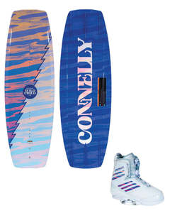 Combo Deal - 136 Connelly Wild Child Wakeboard/Connelly Ember Boots