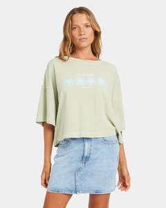 Women: Roxy Soul Surf Tee - Sage