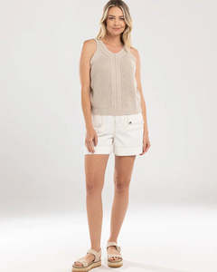 Mi Moso Maya Short - Ivory