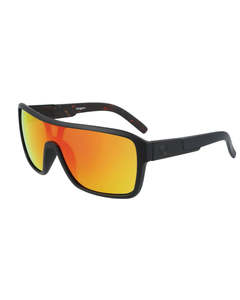 Dragon REMIX Matte Black Inferno w/ LUMALENS Red Ion Sunglasses