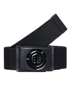 Element Icon Webbing Belt - Flint Black