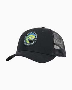 Mens Accessories: Salty Crew Mahi Club Retro Trucker Cap - Black