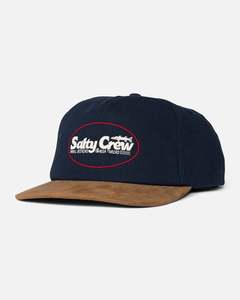 Salty Crew Fast Track Strapback Cap - Navy