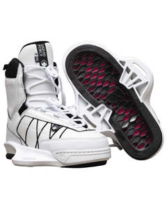 Liquid Force Tao 6X White Wakeboard Binding