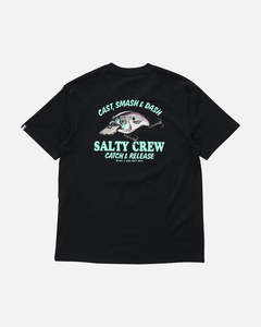 Salty Crew Cast Life Classic SS Tee - Black