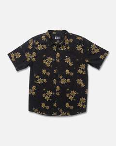 Salty Crew Session SS Button Up Shirt - Phantom