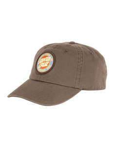 Mens Hats Beanies: Santa Cruz Ranger MFG Dad Cap - Brown
