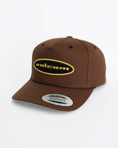 Mens Hats Beanies: Volcom Overpatch Hat - Major Brown