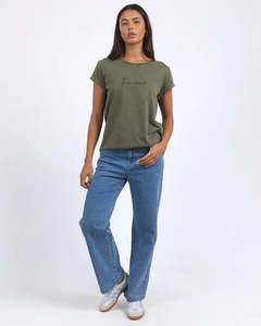 Foxwood Signature Tee - Khaki
