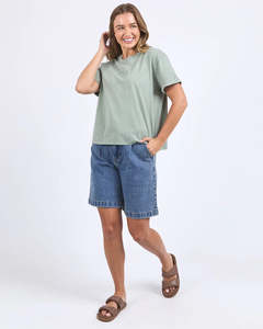 Foxwood Huntleigh Oversized Tee - Iceberg Green