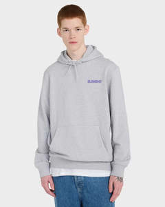 Element Mens Swamps Hooded Sweatshirt - Mid Grey Heather