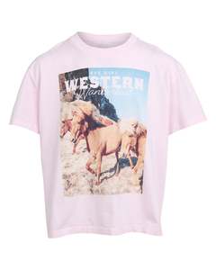 Eve Girl Western Girls Tee - Pink