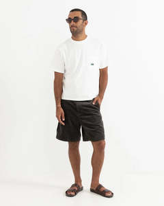 Mens Clothing: Rhythm Reverb Corduroy Mens Shorts - Charcoal