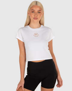 Unit Ladies Tees - Porter Baby - White