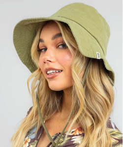 Womens Hats Beanies: Billabong Washed Out Hat - Hemp