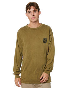 Santa Cruz MFG Dot Base Mens Long Sleeve Tee Covert