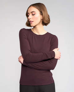 Womens Tops Shirts Blouses: Knewe Label Hero Top - Raisin