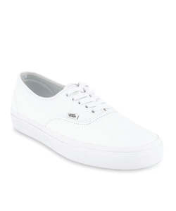 Vans Authentic Premium Leather True White