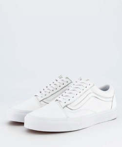 Vans Old Skool (Premium Leather) True White