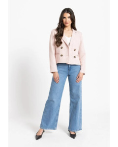 Seeking Lola Audrey Blazer - Marshmallow