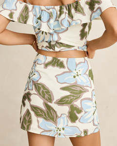 Rhythm Gigi Skirt - Blue