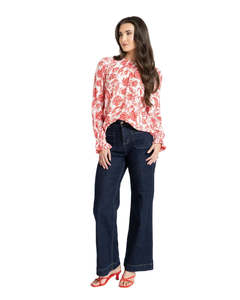 Leila + Luca New York Top - Ruby Pop