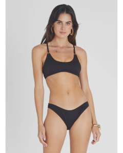 Womens Swimwear: Heaven Jennifer Hipster Bikini Pant - Black