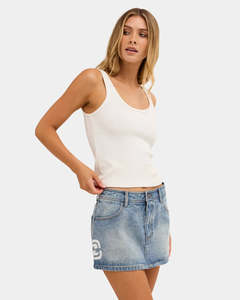 Womens Skirts: Billabong Dream On Skirt - Ocean Wash