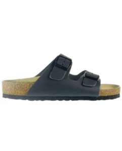 Womens Footwear: Neckermann N2618 Sandal - Black/Black Buckle