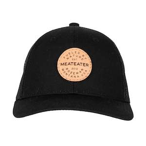 Logo Gear: MeatEater Leather Patch Hat