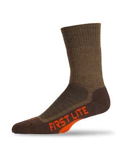 Socks Gloves: First Lite Treeline Midweight Crew Sock