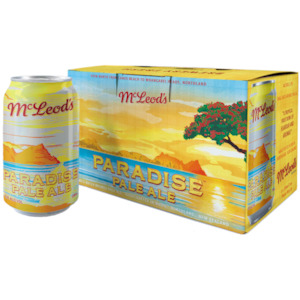 Beer: Mcleods Paradise Pale ale 6 Pack 330ml