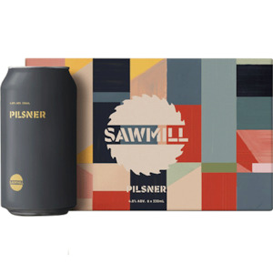 Beer: Sawmill Pilsner 6pack 330ml