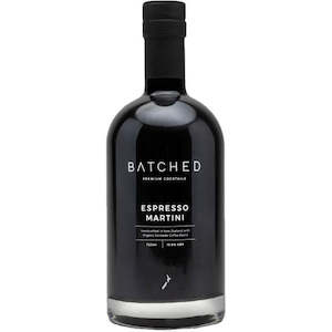New Zealand Wines: Batched Espresso Martini 725ml
