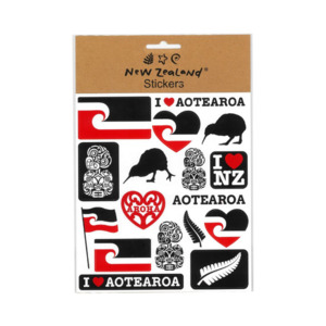 Te Taiao - The Natural World: New Zealand aroha stickers