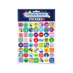 Wairuatanga me te Taiao (Connection to the spiritual & natural world): Encouragement stickers in Māori