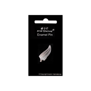 Wairuatanga me te Taiao (Connection to the spiritual & natural world): Silver fern pin