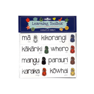 Whānaungatanga (Connection to History, Community & the Māori language): Colours in Māori (27 Pce magnets)