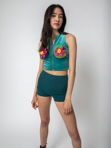 Peaceful Pond Rave Top - Poison Spike