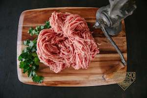 Pork: 100% NZ Pork Mince
