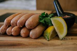 Pork: Green Thai Sausages