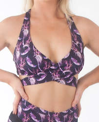 Tropical Palm: Iris Top