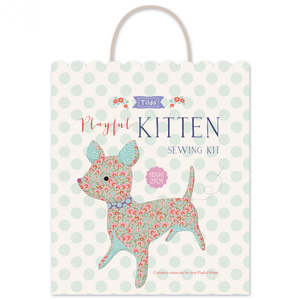 Giftware: Lazydays Sewing Kit Playful Kitten