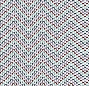 Liberty: Liberty Topiary Chevron Fabric